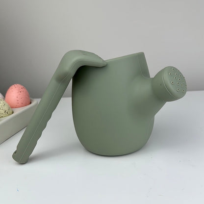 Personalized Silicone Gardering Can and Rake Toy